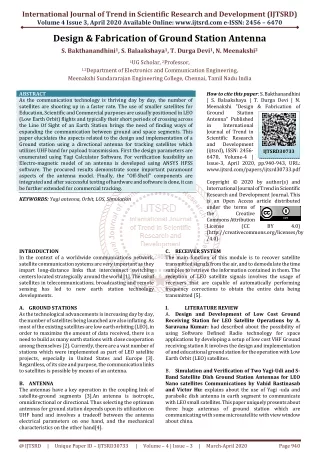 international journal of trend in scientific