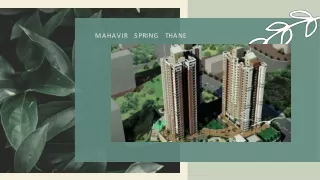 flat for sale Mahavir spring thane