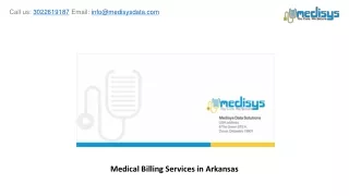 medical billing services in arkansas
