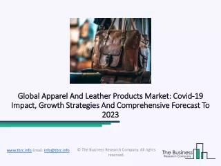 global global apparel and leather products