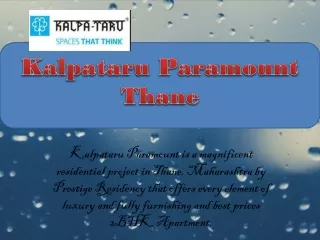 Flat for sale Kalpataru paramount Thane call 8130629360