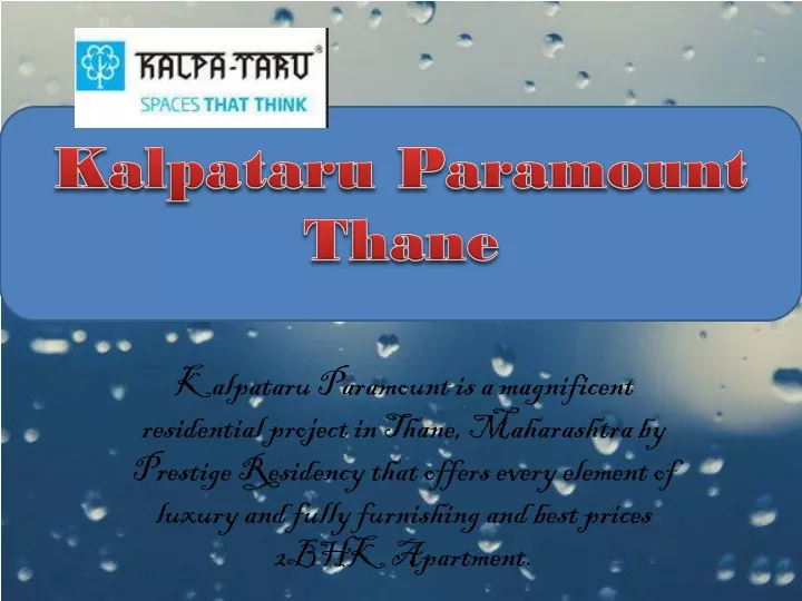 kalpataru paramount thane