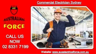 Commercial Electrician Sydney