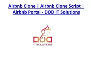 airbnb clone airbnb clone script airbnb portal dod it solutions