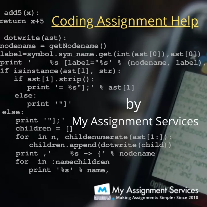 coding assignment help