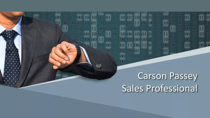 carson passey sales p rofessional