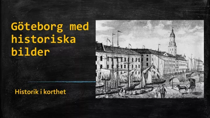 g teborg med historiska bilder