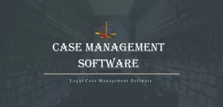 Legal Case Management Software In India