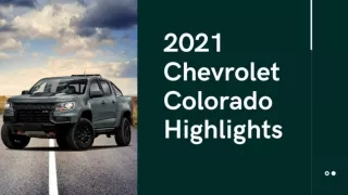 2021 Chevrolet Colorado Truck