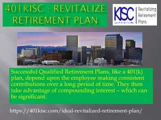 401kisc - Revitalize Retirement Plan