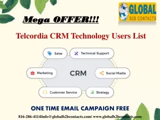 Telcordia CRM Technology Users List