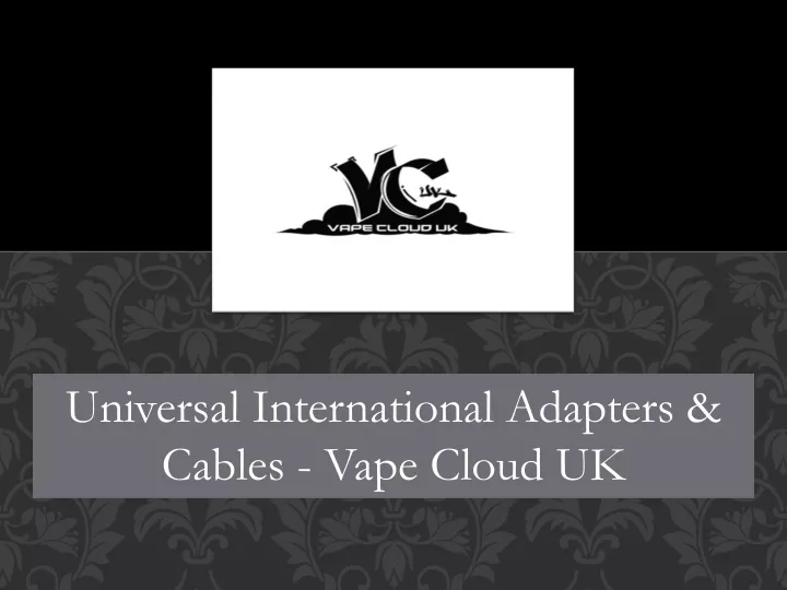 universal international adapters cables vape
