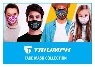 Face Mask - Custom Sublimation Logo Printed Wholesale