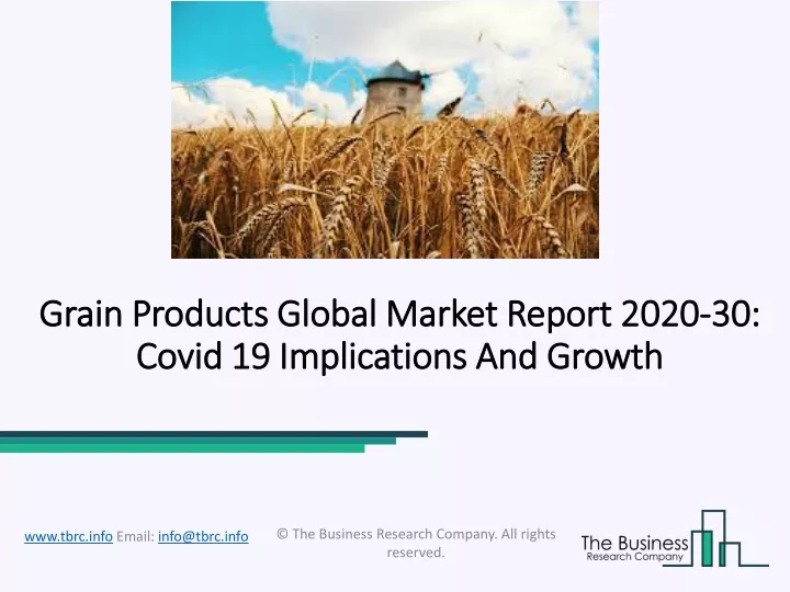 grain grain products products global market