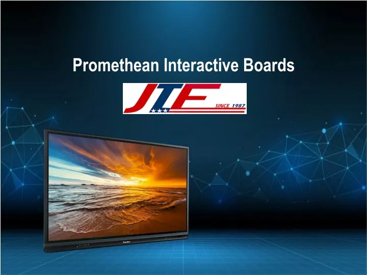 promethean interactive boards