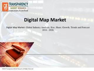 Digital Map Market is set to expand at a CAGR of 16.2% during 2018 - 2026