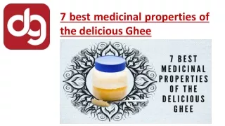7 best medicinal properties of the delicious Ghee
