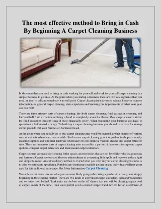Carpet Cleaning chch