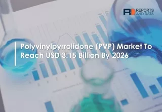 polyvinylpyrrolidone pvp market to reach