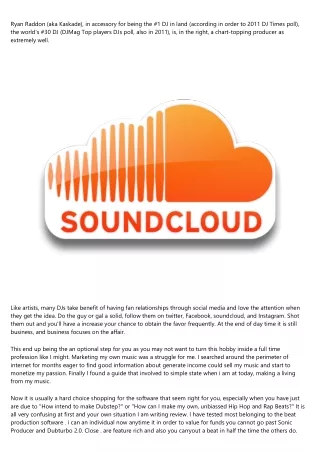 Which Will Work For Music Promotion? - Soundcloud Vs Youtube