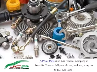jcp car parts is an car removal company