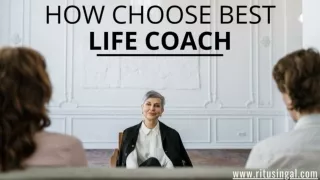 How to Choose Best Life Coach in India