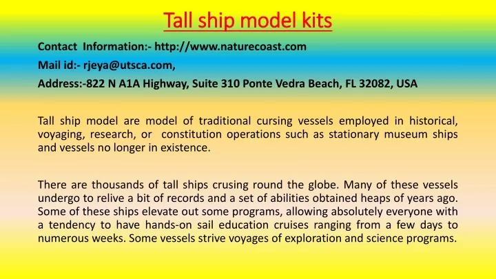 tall ship model kits