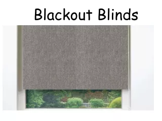 blackout blinds