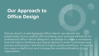 our approach to office design