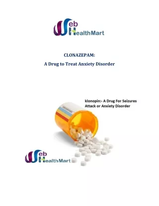 Buy Clonazepam Online