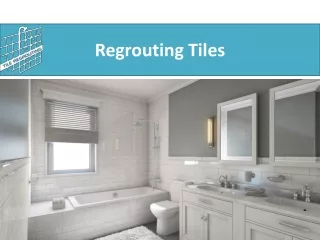 regrouting tiles