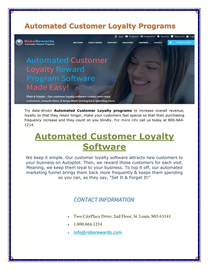 try data driven automated customer loyalty