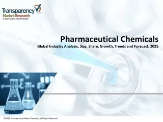 Pharmaceutical Chemicals Market Research Report 2017-2025