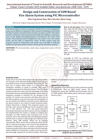 international journal of trend in scientific