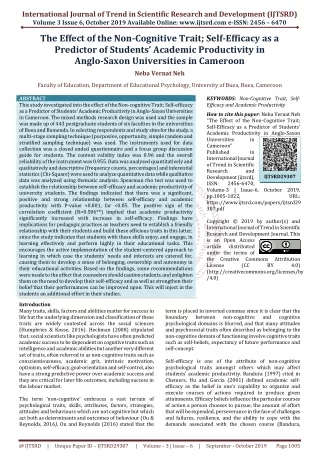 international journal of trend in scientific