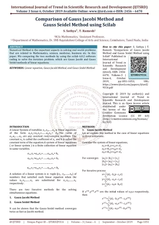 international journal of trend in scientific