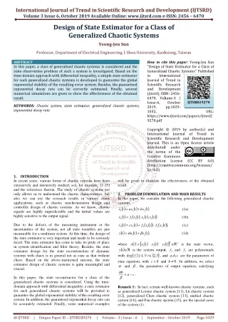 international journal of trend in scientific