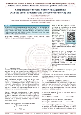international journal of trend in scientific