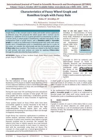 international journal of trend in scientific