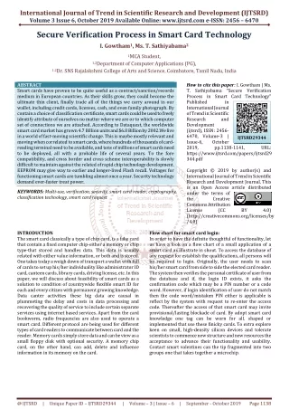 international journal of trend in scientific