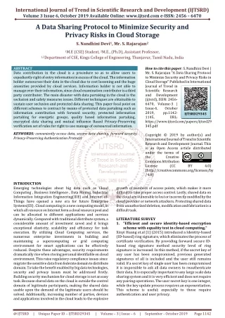 international journal of trend in scientific