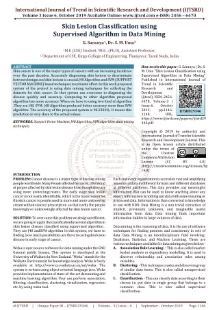 international journal of trend in scientific