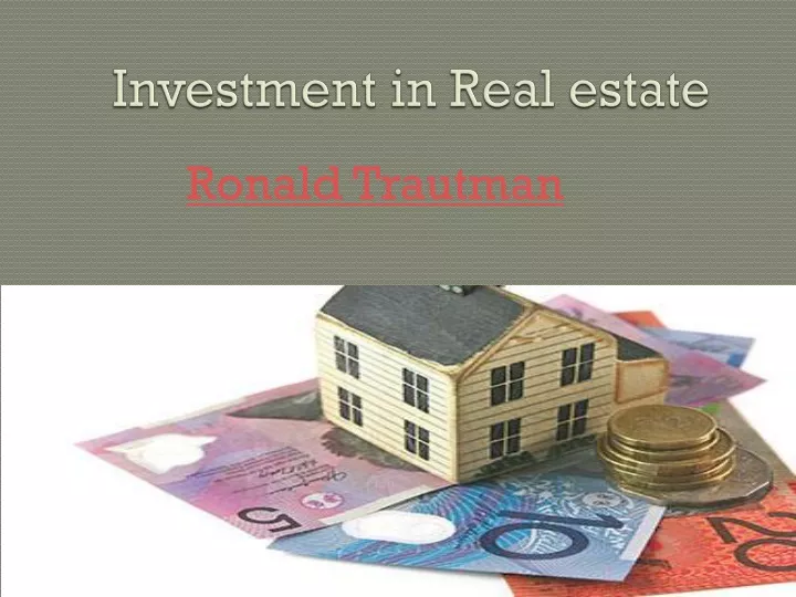 investment in real estate