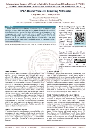 international journal of trend in scientific