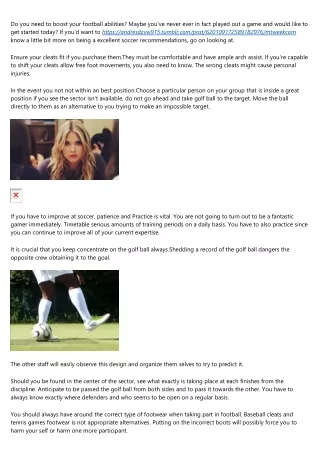 do you need to boost your football abilities