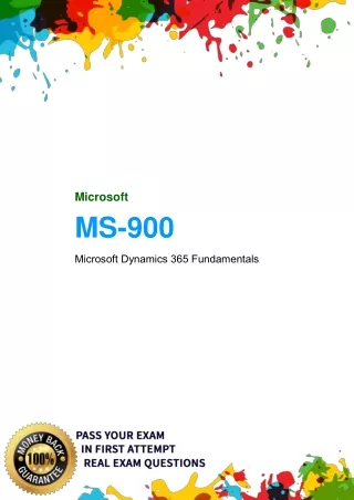 Microsoft MS-900 Dumps PDF - 100% Money Back Assurance | Dumpssure