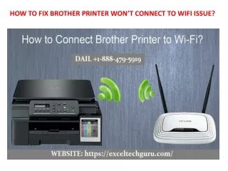 how to fix brother printer won t connect to wifi