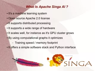 Apache Singa AI
