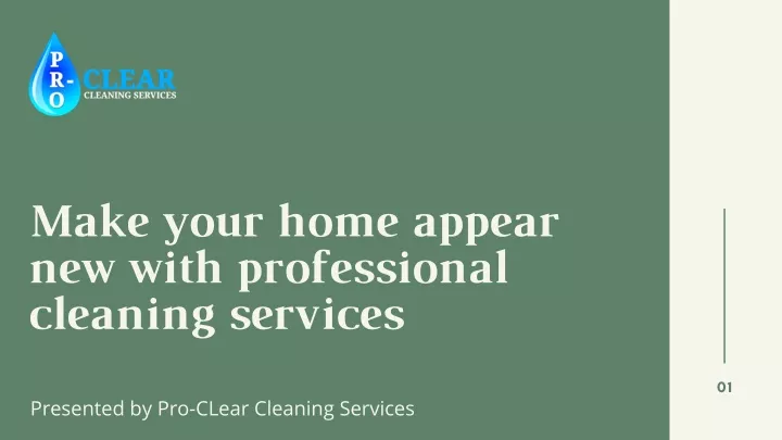 make your home appear new with professional