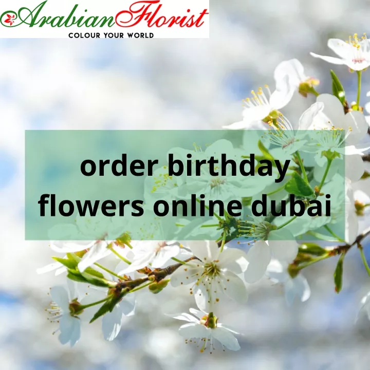 order birthday flowers online dubai